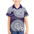 Fremantle Dockers NAIDOC Week 2026 Kid Hawaiian Shirt Australian Aboriginal Dot Art Dreamtime Pattern Style