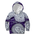 Fremantle Dockers NAIDOC Week 2026 Kid Hoodie Australian Aboriginal Dot Art Dreamtime Pattern Style
