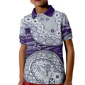 Fremantle Dockers NAIDOC Week 2026 Kid Polo Shirt Australian Aboriginal Dot Art Dreamtime Pattern Style