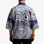 Fremantle Dockers NAIDOC Week 2026 Kimono Australian Aboriginal Dot Art Dreamtime Pattern Style