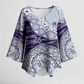 Fremantle Dockers NAIDOC Week 2026 Kimono Sleeve Blouse Australian Aboriginal Dot Art Dreamtime Pattern Style