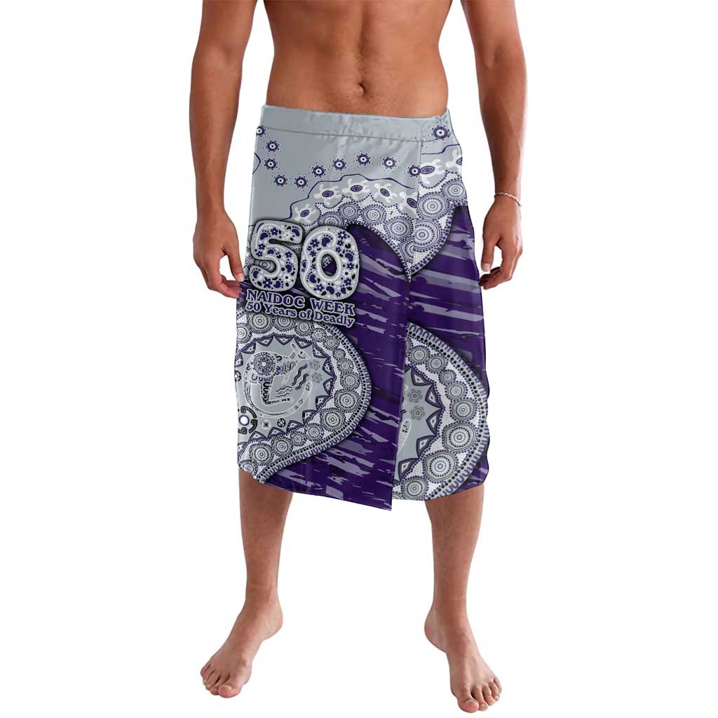 Fremantle Dockers NAIDOC Week 2026 Lavalava Australian Aboriginal Dot Art Dreamtime Pattern Style