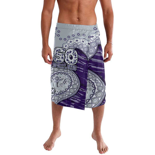 Fremantle Dockers NAIDOC Week 2026 Lavalava Australian Aboriginal Dot Art Dreamtime Pattern Style