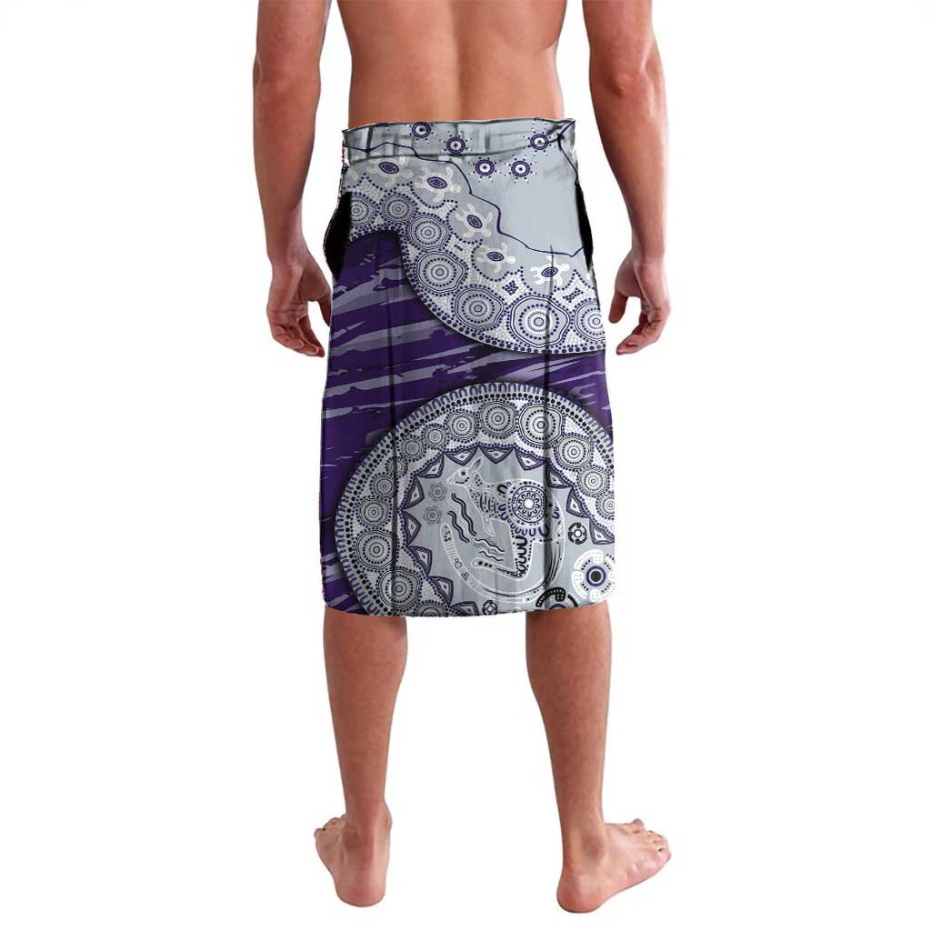 Fremantle Dockers NAIDOC Week 2026 Lavalava Australian Aboriginal Dot Art Dreamtime Pattern Style
