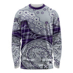 Fremantle Dockers NAIDOC Week 2026 Long Sleeve Shirt Australian Aboriginal Dot Art Dreamtime Pattern Style