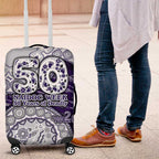 Fremantle Dockers NAIDOC Week 2026 Luggage Cover Australian Aboriginal Dot Art Dreamtime Pattern Style