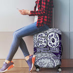 Fremantle Dockers NAIDOC Week 2026 Luggage Cover Australian Aboriginal Dot Art Dreamtime Pattern Style