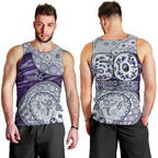 Fremantle Dockers NAIDOC Week 2026 Men Tank Top Australian Aboriginal Dot Art Dreamtime Pattern Style