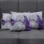 Fremantle Dockers NAIDOC Week 2026 Pillow Cover Australian Aboriginal Dot Art Dreamtime Pattern Style