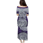 Fremantle Dockers NAIDOC Week 2026 Puletasi Australian Aboriginal Dot Art Dreamtime Pattern Style