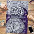 Fremantle Dockers NAIDOC Week 2026 Puzzle Australian Aboriginal Dot Art Dreamtime Pattern Style