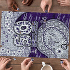 Fremantle Dockers NAIDOC Week 2026 Puzzle Australian Aboriginal Dot Art Dreamtime Pattern Style