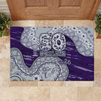 Fremantle Dockers NAIDOC Week 2026 Rubber Doormat Australian Aboriginal Dot Art Dreamtime Pattern Style