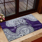 Fremantle Dockers NAIDOC Week 2026 Rubber Doormat Australian Aboriginal Dot Art Dreamtime Pattern Style