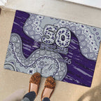 Fremantle Dockers NAIDOC Week 2026 Rubber Doormat Australian Aboriginal Dot Art Dreamtime Pattern Style