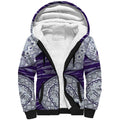 Fremantle Dockers NAIDOC Week 2026 Sherpa Hoodie Australian Aboriginal Dot Art Dreamtime Pattern Style