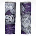 Fremantle Dockers NAIDOC Week 2026 Skinny Tumbler Australian Aboriginal Dot Art Dreamtime Pattern Style