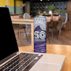 Fremantle Dockers NAIDOC Week 2026 Skinny Tumbler Australian Aboriginal Dot Art Dreamtime Pattern Style