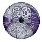 Fremantle Dockers NAIDOC Week 2026 Spare Tire Cover Australian Aboriginal Dot Art Dreamtime Pattern Style