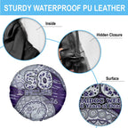 Fremantle Dockers NAIDOC Week 2026 Spare Tire Cover Australian Aboriginal Dot Art Dreamtime Pattern Style