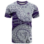 Fremantle Dockers NAIDOC Week 2026 T Shirt Australian Aboriginal Dot Art Dreamtime Pattern Style