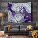 Fremantle Dockers NAIDOC Week 2026 Tapestry Australian Aboriginal Dot Art Dreamtime Pattern Style