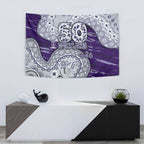Fremantle Dockers NAIDOC Week 2026 Tapestry Australian Aboriginal Dot Art Dreamtime Pattern Style