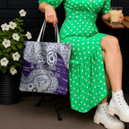 Fremantle Dockers NAIDOC Week 2026 Tote Bag Australian Aboriginal Dot Art Dreamtime Pattern Style