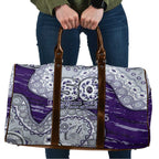 Fremantle Dockers NAIDOC Week 2026 Travel Bag Australian Aboriginal Dot Art Dreamtime Pattern Style