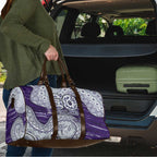 Fremantle Dockers NAIDOC Week 2026 Travel Bag Australian Aboriginal Dot Art Dreamtime Pattern Style
