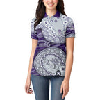 Fremantle Dockers NAIDOC Week 2026 Women Polo Shirt Australian Aboriginal Dot Art Dreamtime Pattern Style