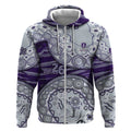 Fremantle Dockers NAIDOC Week 2026 Zip Hoodie Australian Aboriginal Dot Art Dreamtime Pattern Style