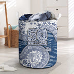 Geelong Cats NAIDOC Week 2026 Laundry Basket Australian Aboriginal Dot Art Dreamtime Pattern Style