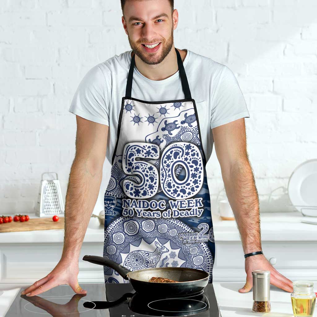 Geelong Cats NAIDOC Week 2026 Apron Australian Aboriginal Dot Art Dreamtime Pattern Style
