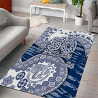 Geelong Cats NAIDOC Week 2026 Area Rug Australian Aboriginal Dot Art Dreamtime Pattern Style