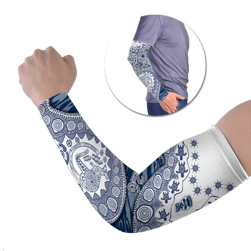 Geelong Cats NAIDOC Week 2026 Arm Sleeves Australian Aboriginal Dot Art Dreamtime Pattern Style