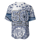 Geelong Cats NAIDOC Week 2026 Baseball Jersey Australian Aboriginal Dot Art Dreamtime Pattern Style