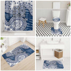 Geelong Cats NAIDOC Week 2026 Bathroom Set Australian Aboriginal Dot Art Dreamtime Pattern Style