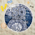 Geelong Cats NAIDOC Week 2026 Beach Blanket Australian Aboriginal Dot Art Dreamtime Pattern Style