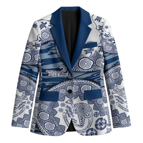 Geelong Cats NAIDOC Week 2026 Blazer Australian Aboriginal Dot Art Dreamtime Pattern Style
