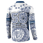 Geelong Cats NAIDOC Week 2026 Button Sweatshirt Australian Aboriginal Dot Art Dreamtime Pattern Style