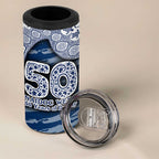 Geelong Cats NAIDOC Week 2026 4 in 1 Can Cooler Tumbler Australian Aboriginal Dot Art Dreamtime Pattern Style