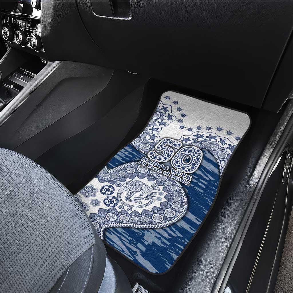 Geelong Cats NAIDOC Week 2026 Car Mats Australian Aboriginal Dot Art Dreamtime Pattern Style