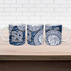 Geelong Cats NAIDOC Week 2026 Ceramic Mug Australian Aboriginal Dot Art Dreamtime Pattern Style