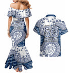Geelong Cats NAIDOC Week 2026 Couples Matching Mermaid Dress and Hawaiian Shirt Australian Aboriginal Dot Art Dreamtime Pattern Style