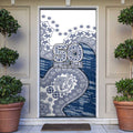 Geelong Cats NAIDOC Week 2026 Door Cover Australian Aboriginal Dot Art Dreamtime Pattern Style