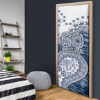 Geelong Cats NAIDOC Week 2026 Door Cover Australian Aboriginal Dot Art Dreamtime Pattern Style