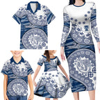 Geelong Cats NAIDOC Week 2026 Family Matching Long Sleeve Bodycon Dress and Hawaiian Shirt Australian Aboriginal Dot Art Dreamtime Pattern Style