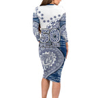 Geelong Cats NAIDOC Week 2026 Family Matching Long Sleeve Bodycon Dress and Hawaiian Shirt Australian Aboriginal Dot Art Dreamtime Pattern Style