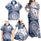 Geelong Cats NAIDOC Week 2026 Family Matching Off Shoulder Maxi Dress and Hawaiian Shirt Australian Aboriginal Dot Art Dreamtime Pattern Style